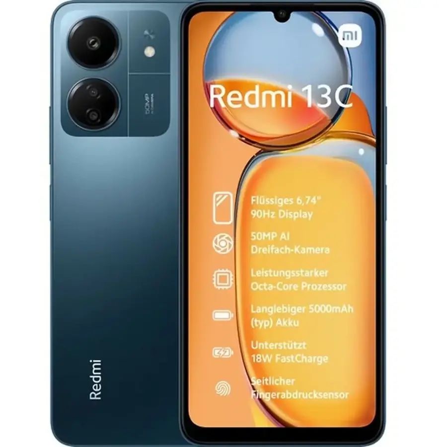 Xiaomi Redmi 13C 128GB 4GB RAM Dual SIM Navy Blue