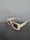 Ochelari de soare crem