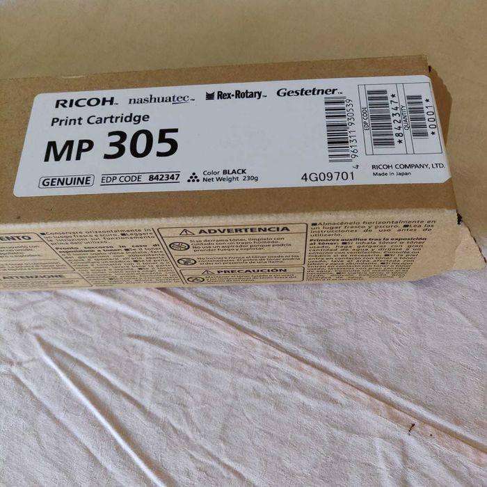 Toner cartus - RICOH MP 305
original, sigilat