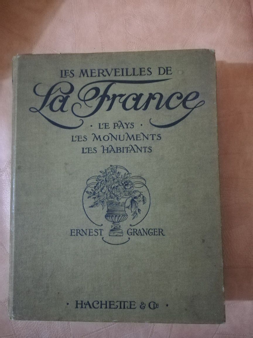 Carte 1920, Les Merveilles de la France, autor Ernest Granger