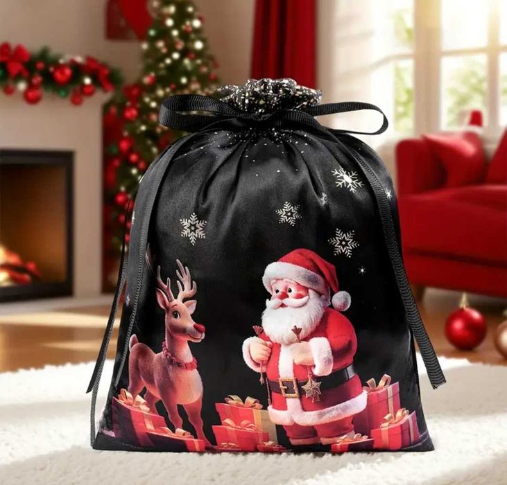 Коледни опаковъчни торбички