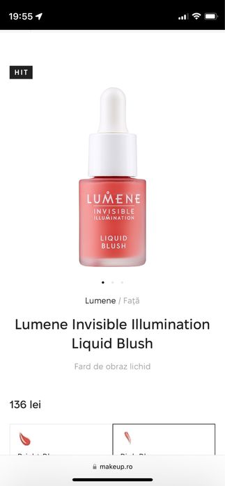NOU Fard de obraz lichid - Lumene Invisible Illumination