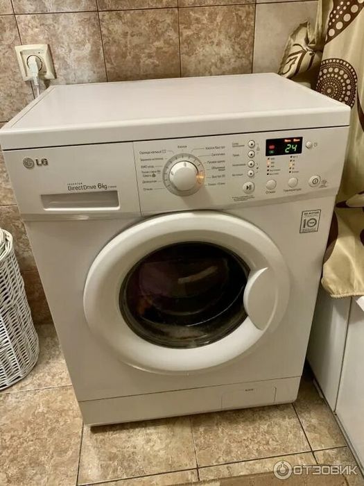 Стиральная машина LG 6kg inverter в идеальном