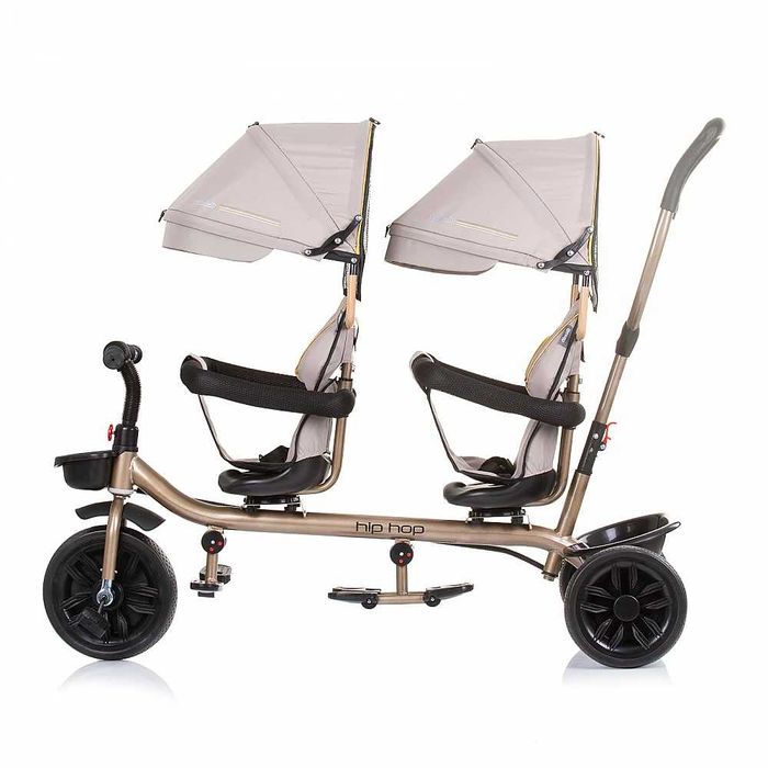 Триколка за близнаци CHIPOLINO Хип Хоп пясък