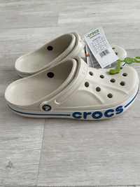 Сабо Crocs кроксы мужские белые оригинал