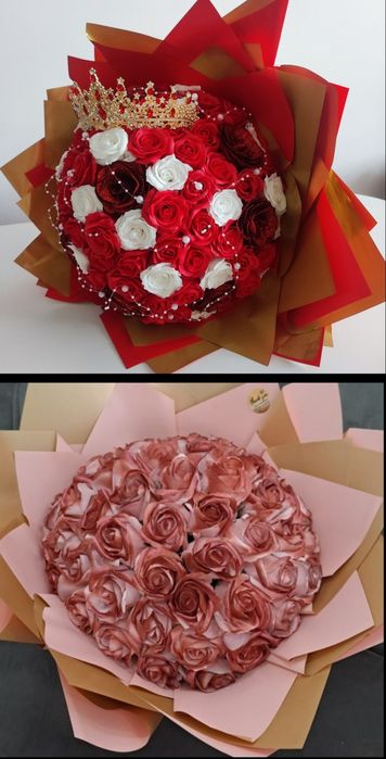 Aranjamente florale lucrate manual, decoratiuni evenimente