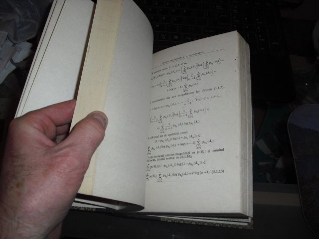 Teoria Matematica a Informatiei Silviu Guiasu / Radu Theodorescu 1966