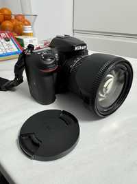 Nikon D7200, obiectiv sigma 17-50mm, trepied