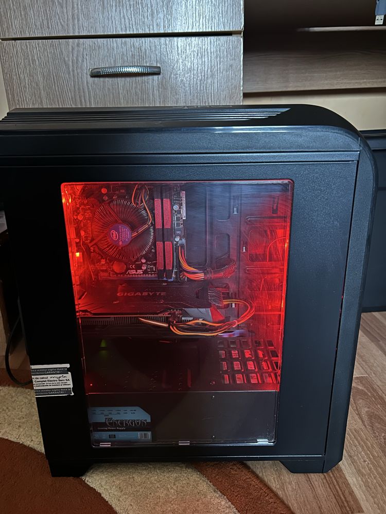 PC gaming i5, gtx 1060 + Monitor Asus 24 inch