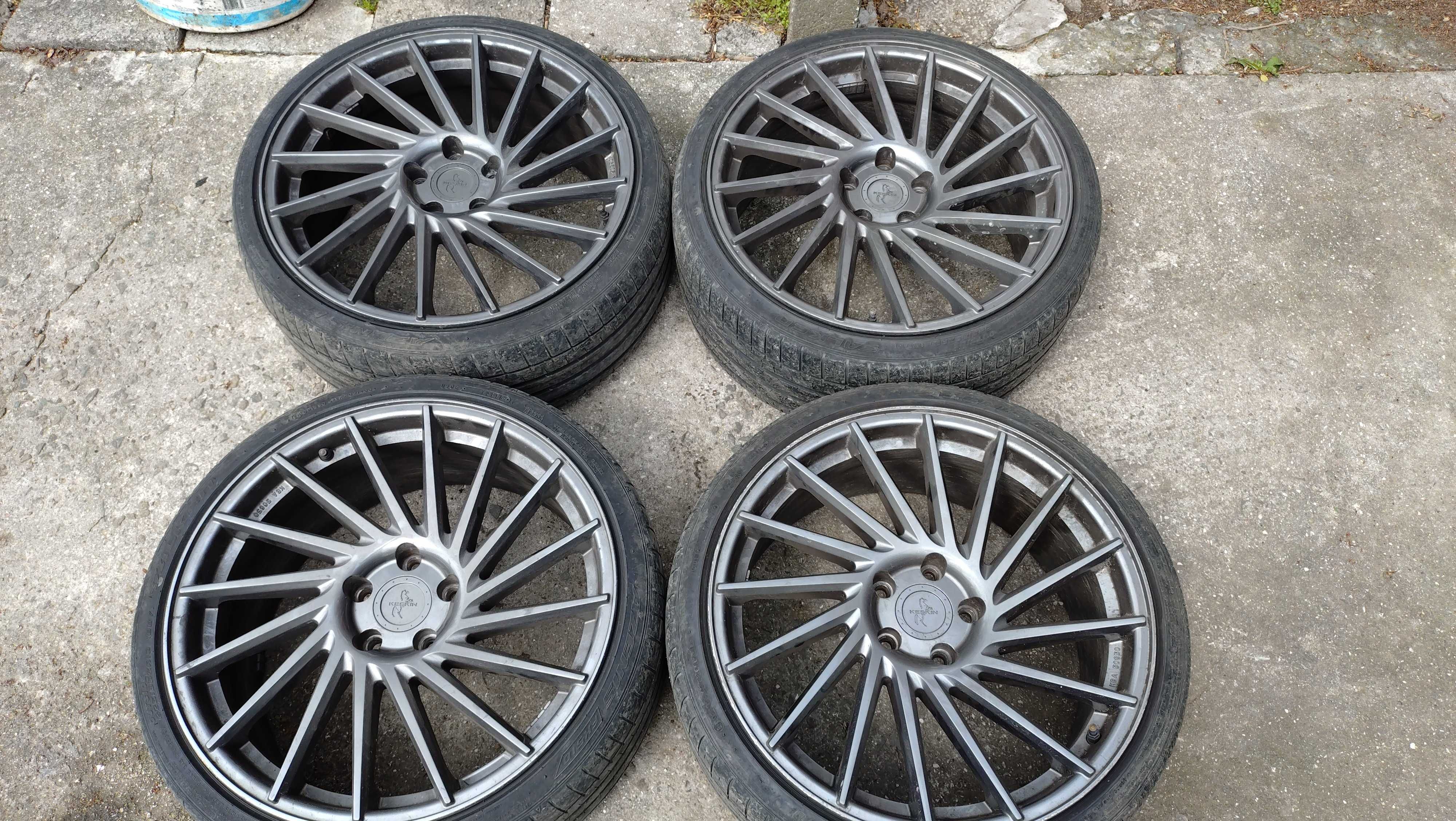 джанти 19 цола KESKIN 5х112 Audi VW Seat Skoda  j 8.5 централен 72.6
