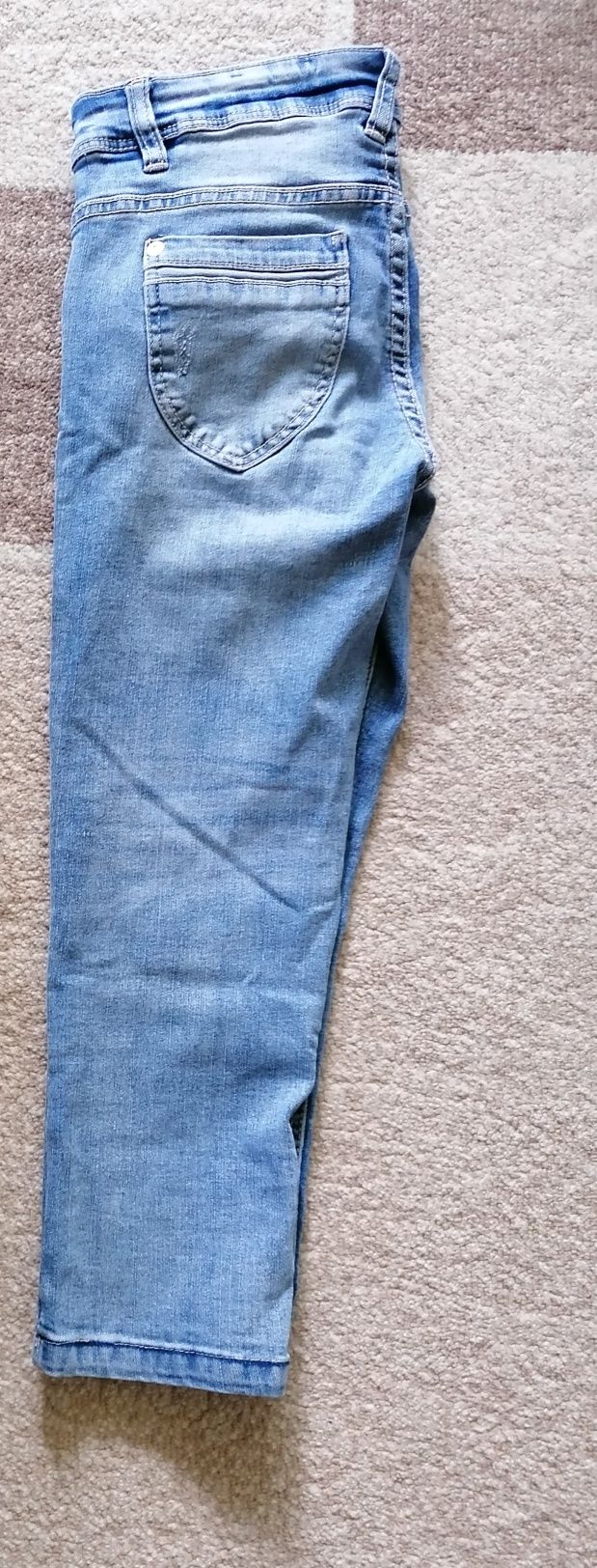 Pantaloni blugi 3/4 skinny 34