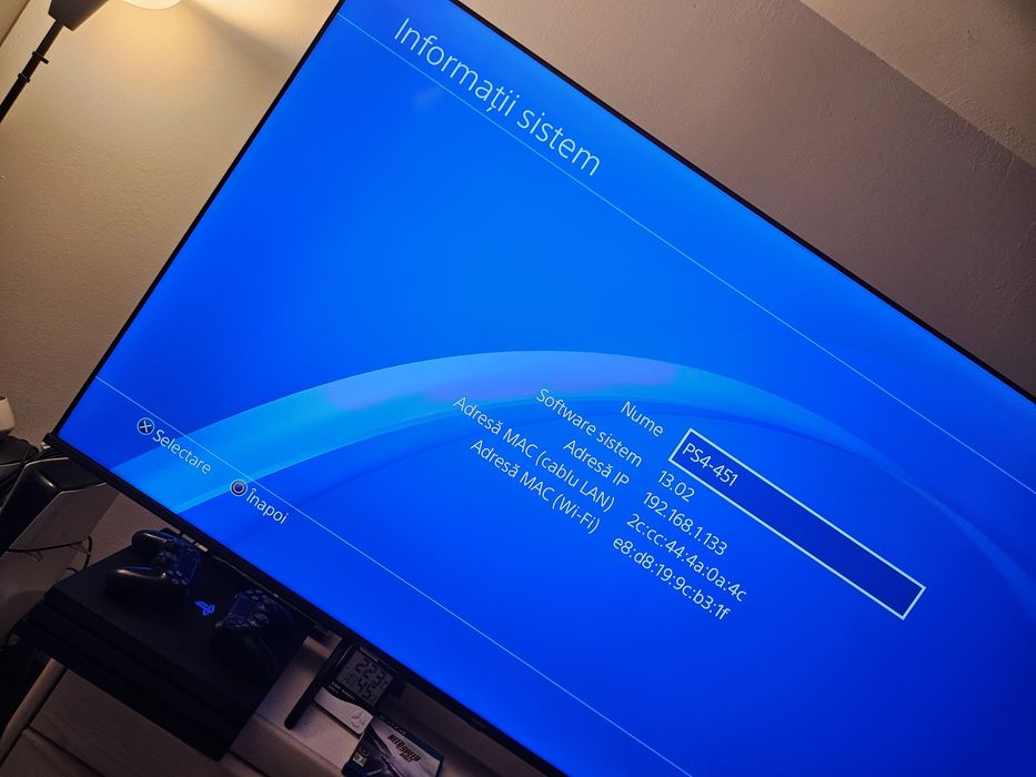 PS4-451 Pro, HD SSD 1T, 2 controllere wireless + 5 jocuri la cutie