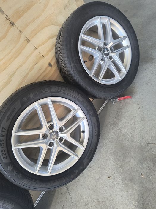 Set jante OEM Audi R17 A4 allroad după 2016  225 55 17