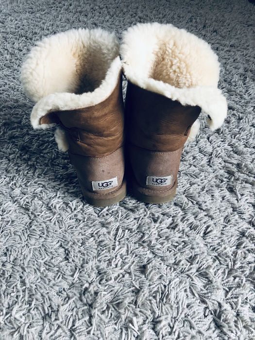 Ugg dama/piele/maro