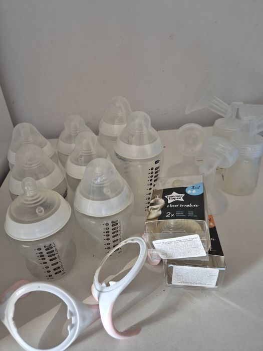 Pachet Pompa san Spectra S2 Plus + Sterilizator Tommee Tippie 6 bibero