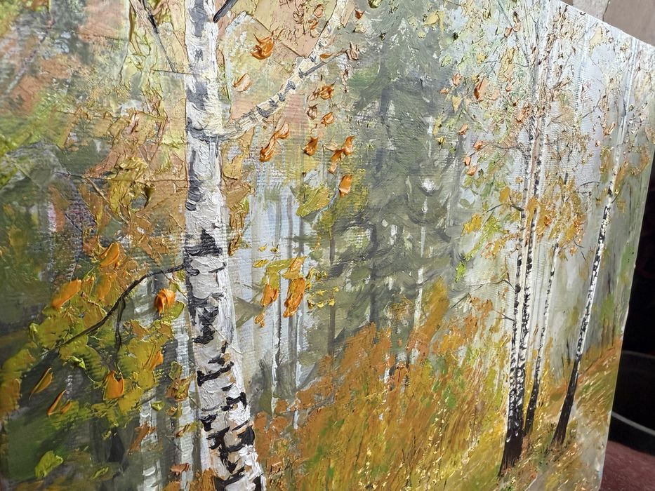 Картина масло ,,Златен октомври”