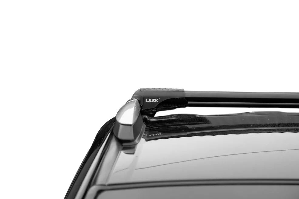Багажник на крышу автомобиля LUX ХАНТЕР для автомобилей с рейлингами!
