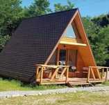 Vand cabana tip A Frame  4.3m x 7m