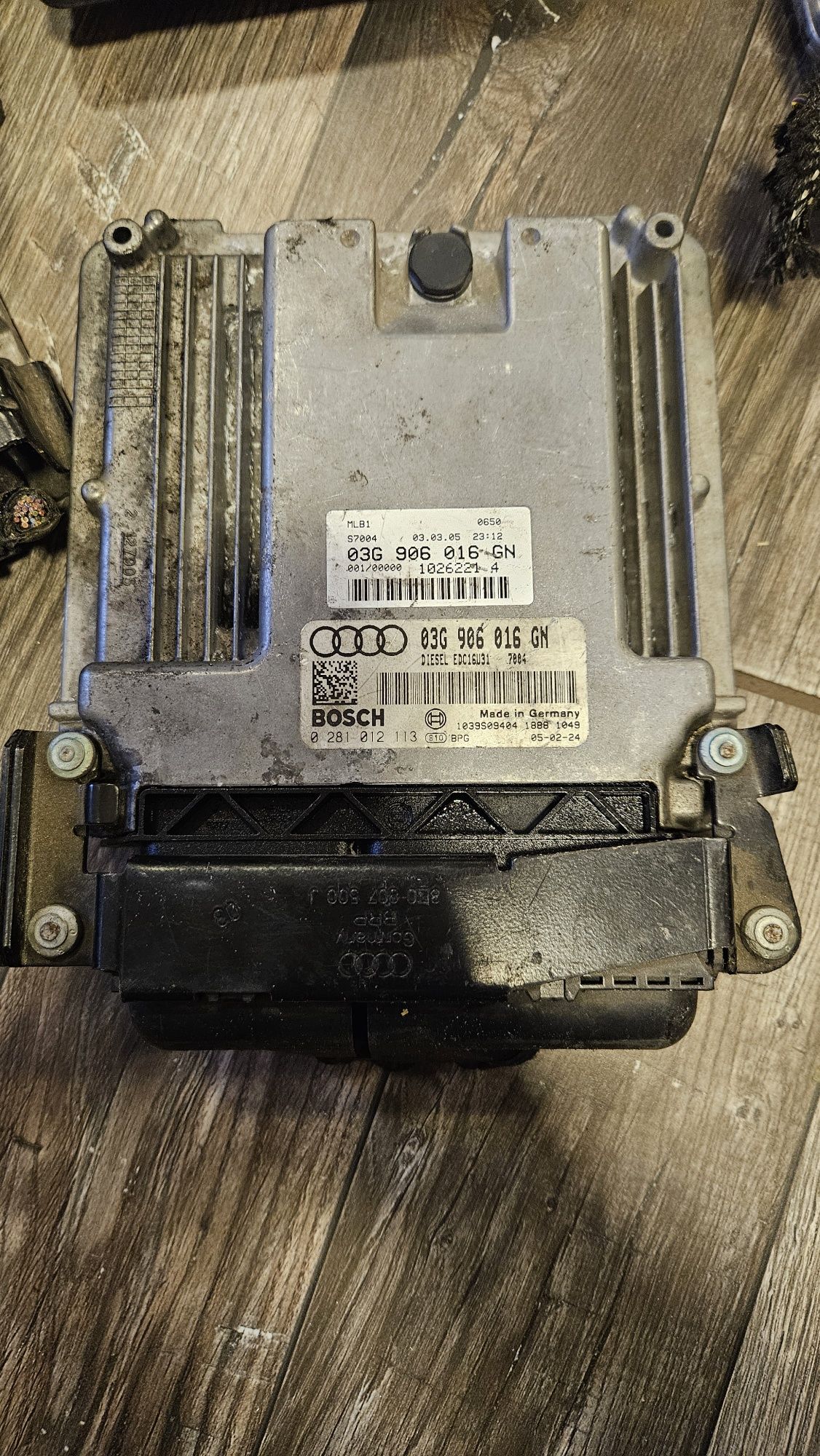 ECU calculator motor Audi A4 B7 2.0 tdi BLB