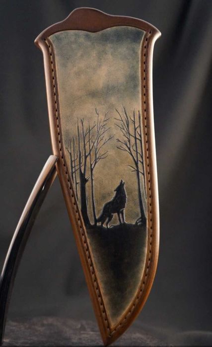 Cutit vinatoare colectie DAMASCUS made by Jan Hafinec cutit