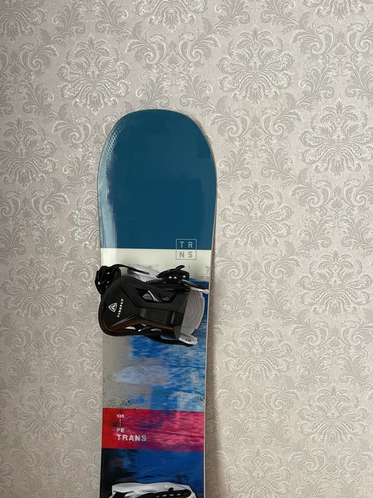 Placa snowbord 135 cm trans cu legaturi