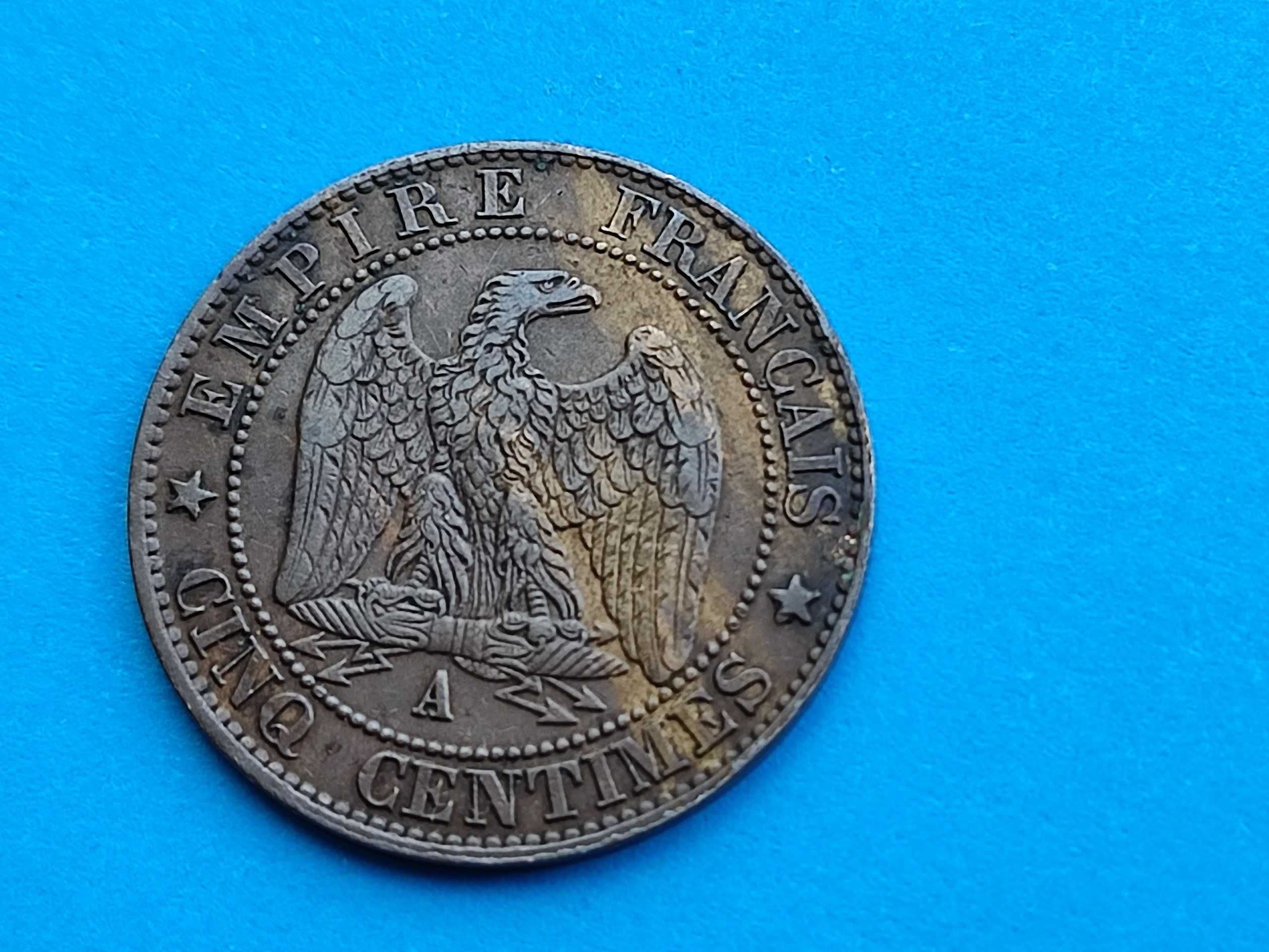 5 Centimes 1865 Franta-RAR!