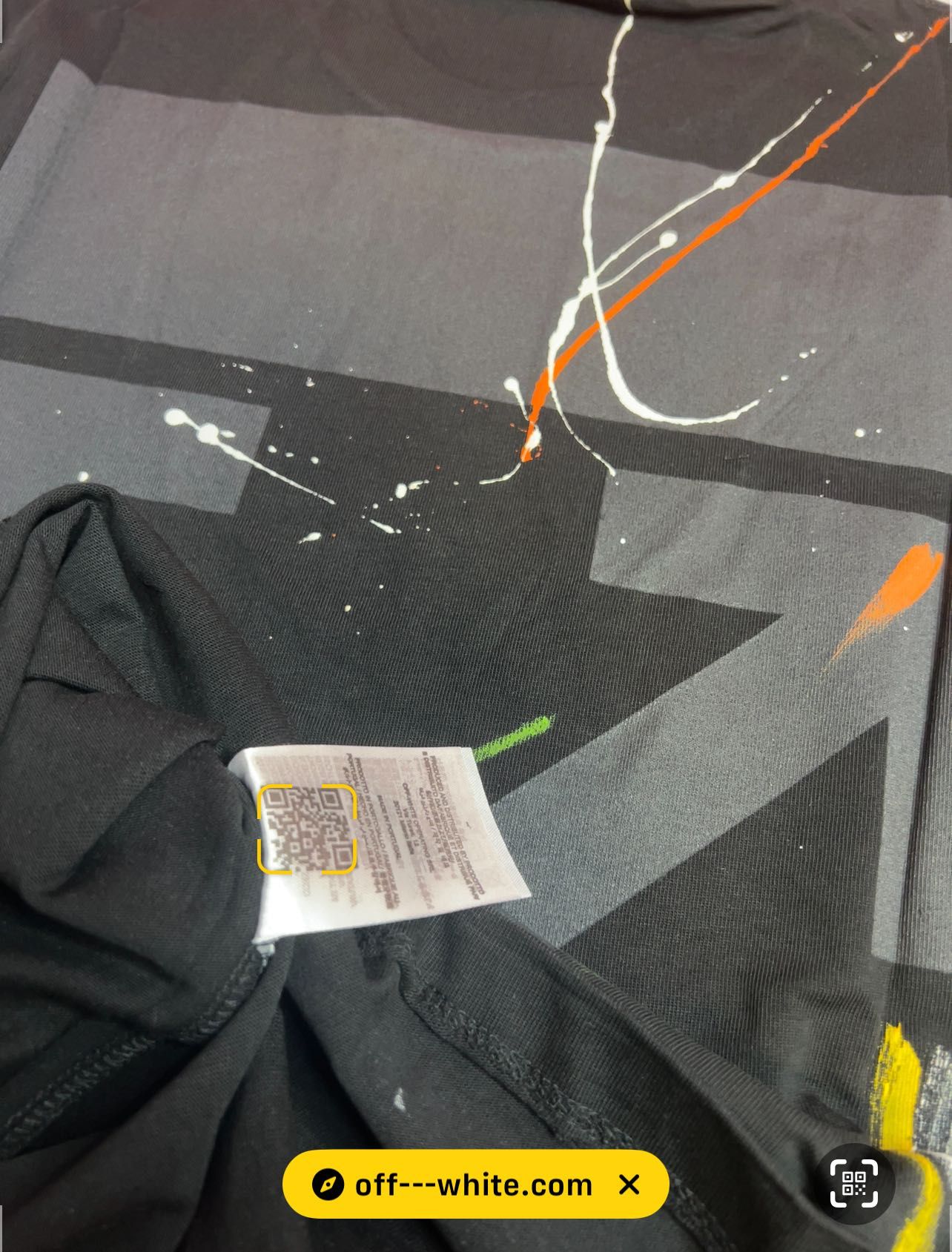 Tricou off white multicolor collection 2025