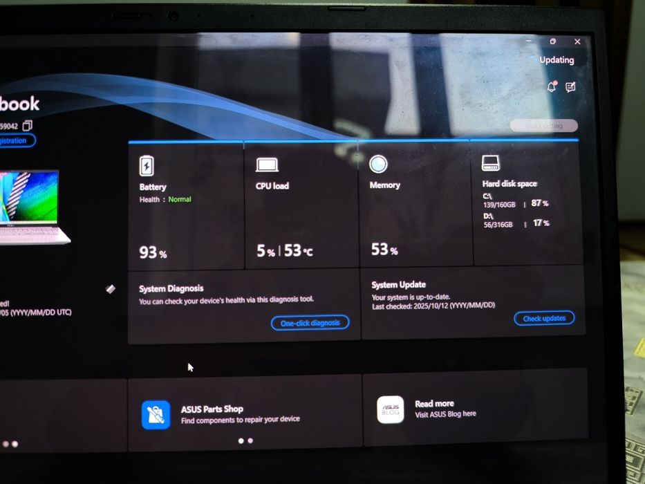 ULGURIB QOLIN ASUS Vivobook PRO 15 OLED Srochno Sotiladi