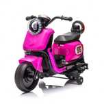 Motocicleta electrica copii Nichiduta SafeRider 95 Rose Red cu remorca