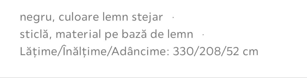 Mobila de sufragerie