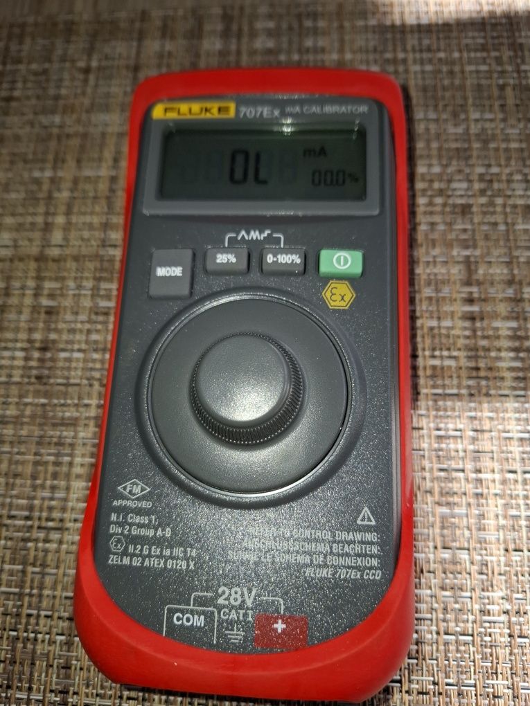Fluke707Ex si Fluke179 nou
