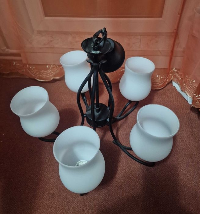 Candelabru set lustre compus din 3 piese