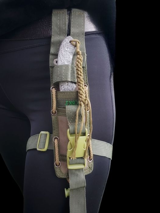 Тактически ловен нож Columbia,фултанг,кания CRKT за колан и бедро