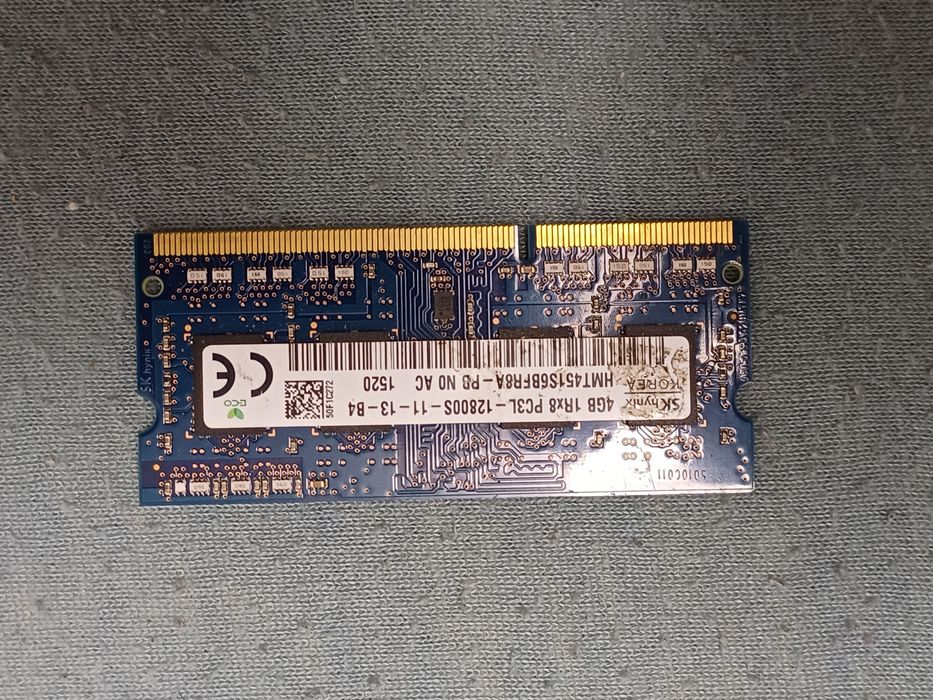 Notebook SK Hynix Memorie RAM SK Hynix sodimm laptop 4gb DDR3 PC3L 160