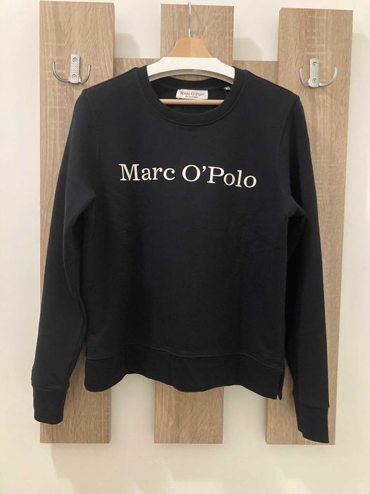 Суичър в тъмно синьо без качулка на Marc O'Polo, нов с етикет
