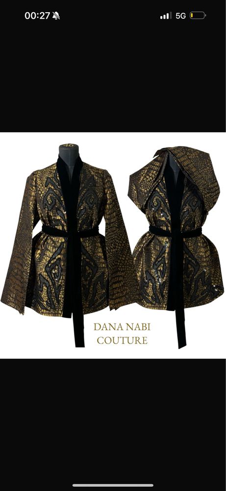 Продам кейп от Dana Nabi