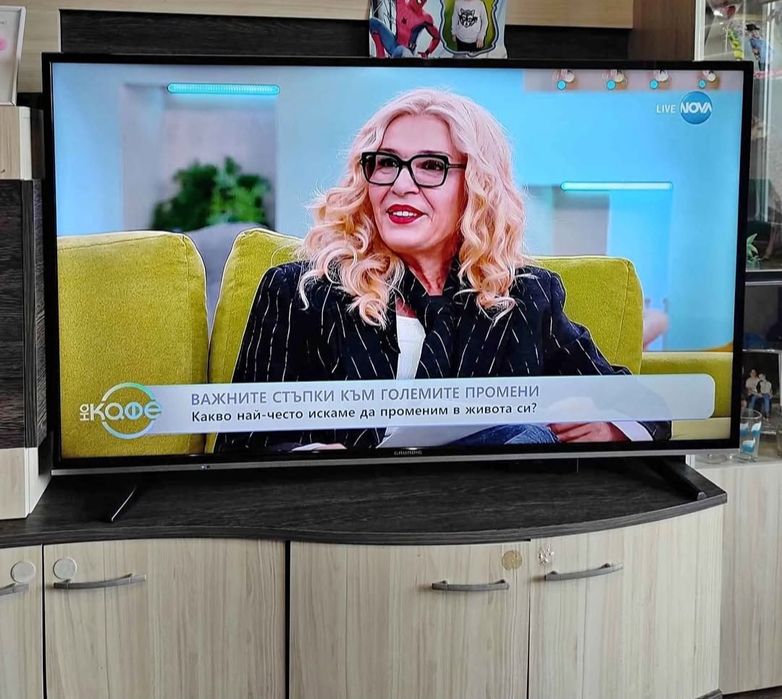 GRUNDIG 55" Smart TV Ultra HD 4K mod 55VLX600 Перфектно работещ!2021г.