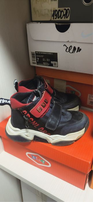 Продам ботинки детские натуральная кожа