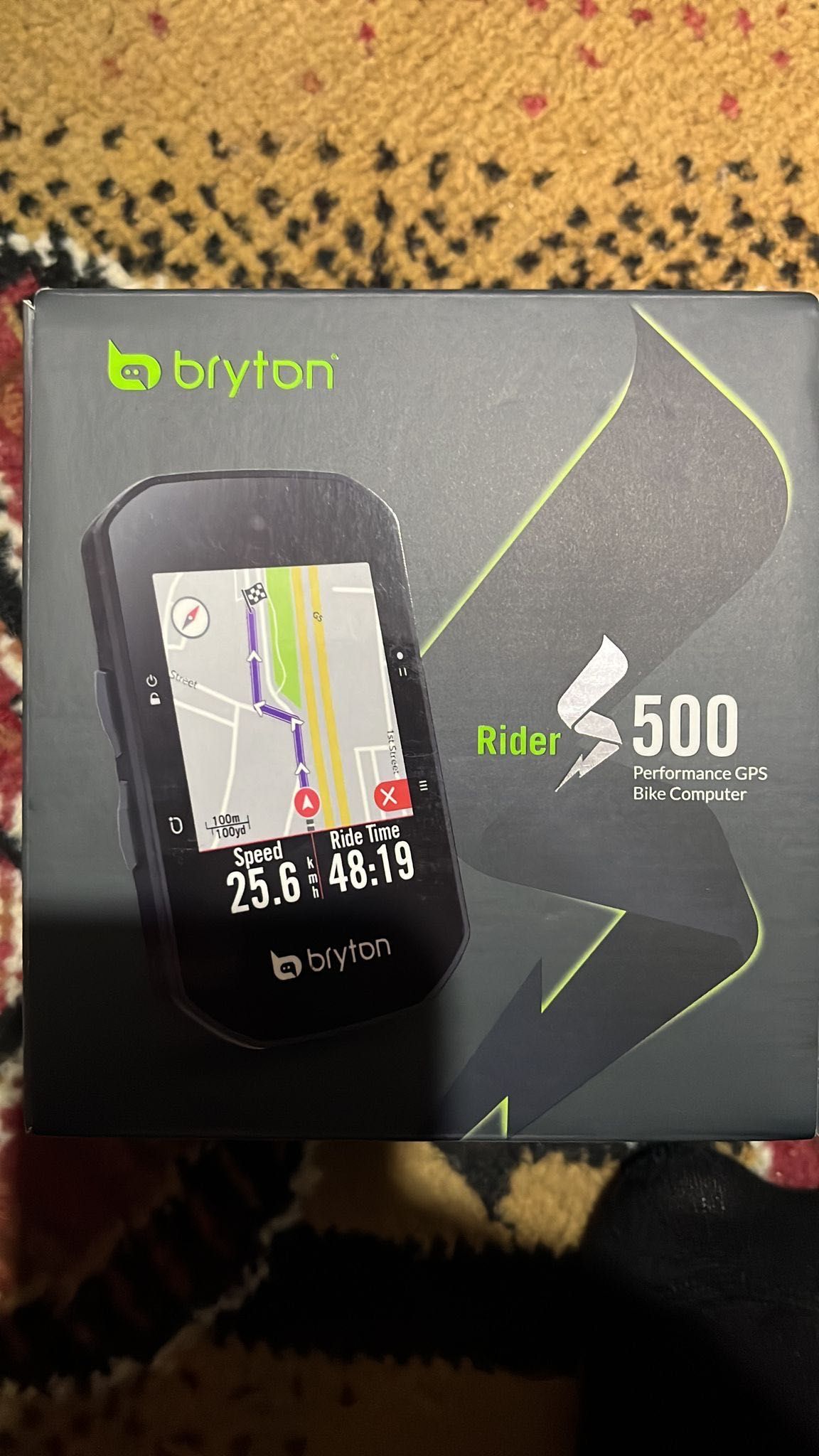 Computer de bicicleta Bryton Rider S500 GPS