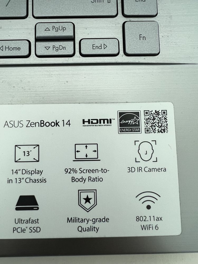 Asus Zenbook 14 UX434IQ_UM433IQ