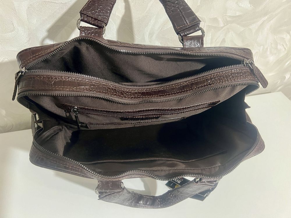 Мужская сумка портфель кожа Bond Non / Tony Belucci
