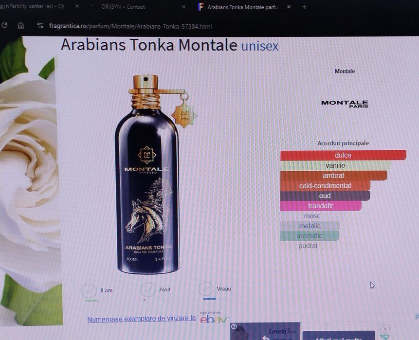 Parfum de bărbați cu note arabesti, orientale