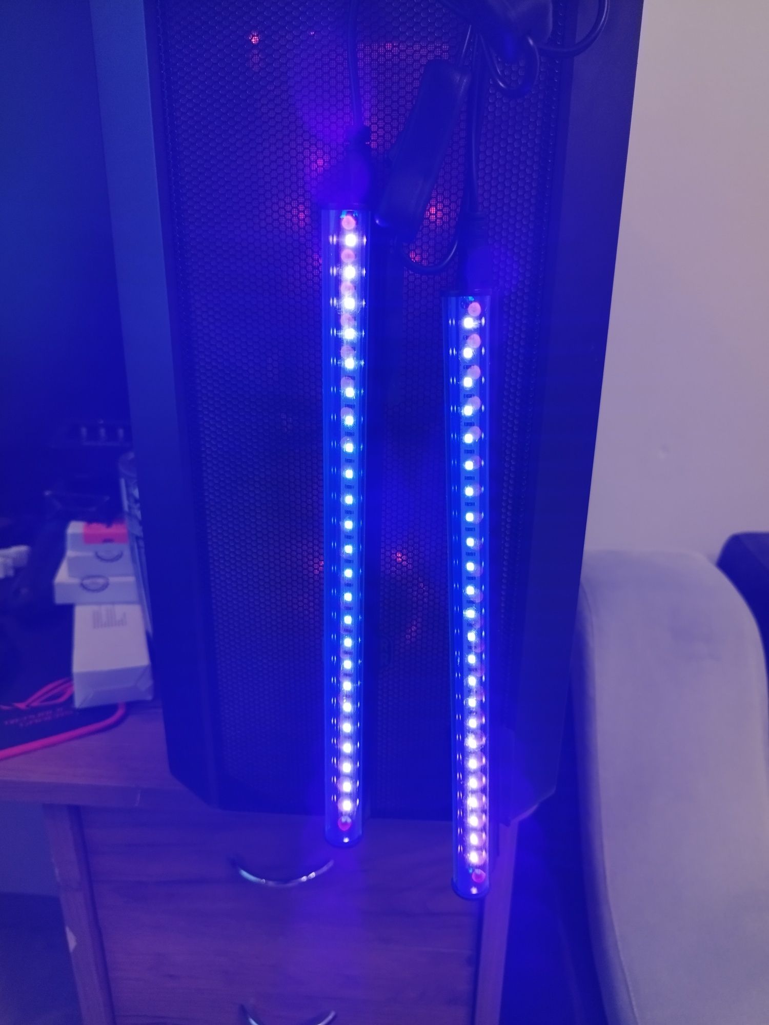 Lampă UV LED VAYALT, set 2 bucăți, 8W USB - disco etc