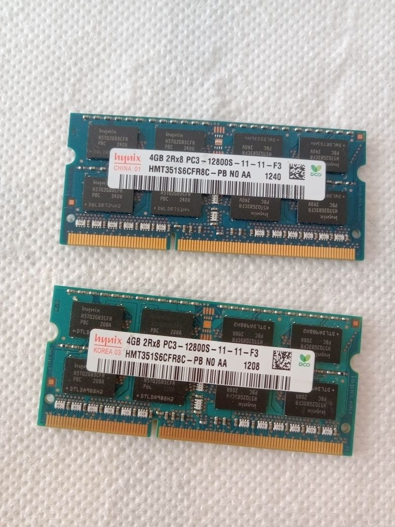 Memorie Memorii Ram Laptop DDR3 / 4GB  / PC3