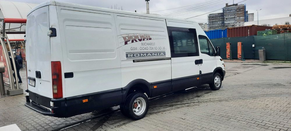 Iveco Daily, 2,8 HPI, 6 Trepte, 7 Locuri, An 2005, Punte dubla