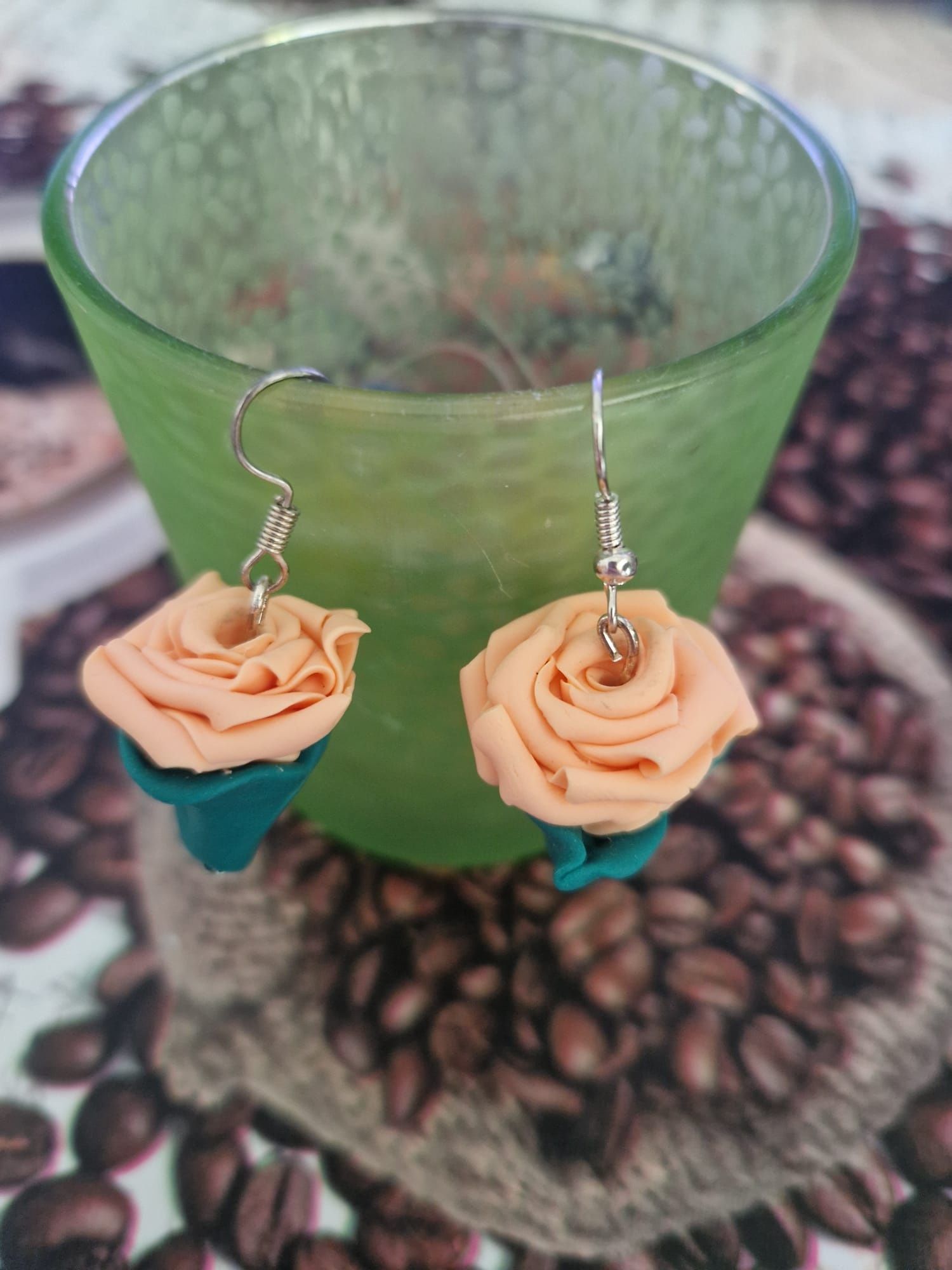 Cercei handmade din fimo