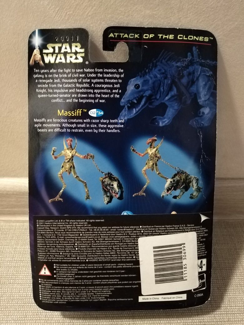 Figurina Star Wars Massiff, Geonosian Warrior [2002]