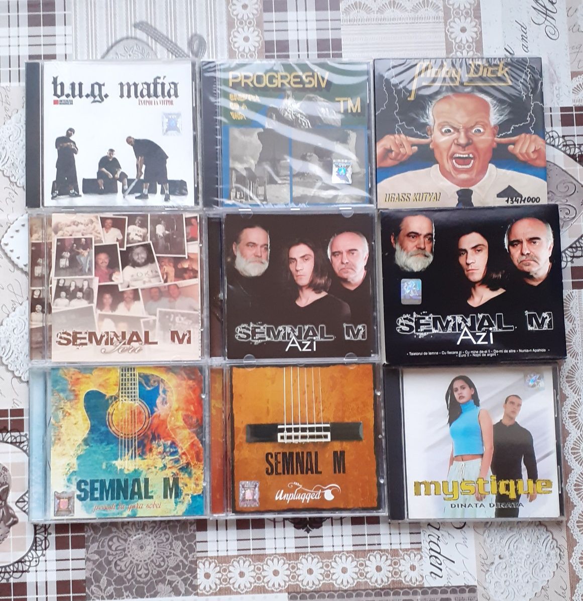 CD audio originale Bug Mafia Semnal M Progresiv Tm Mystique Moby Dick