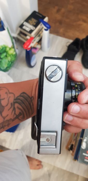 Фотоапарат ,руски Триплет,запазен ,в добро състояние69/3,4/40,в кожен