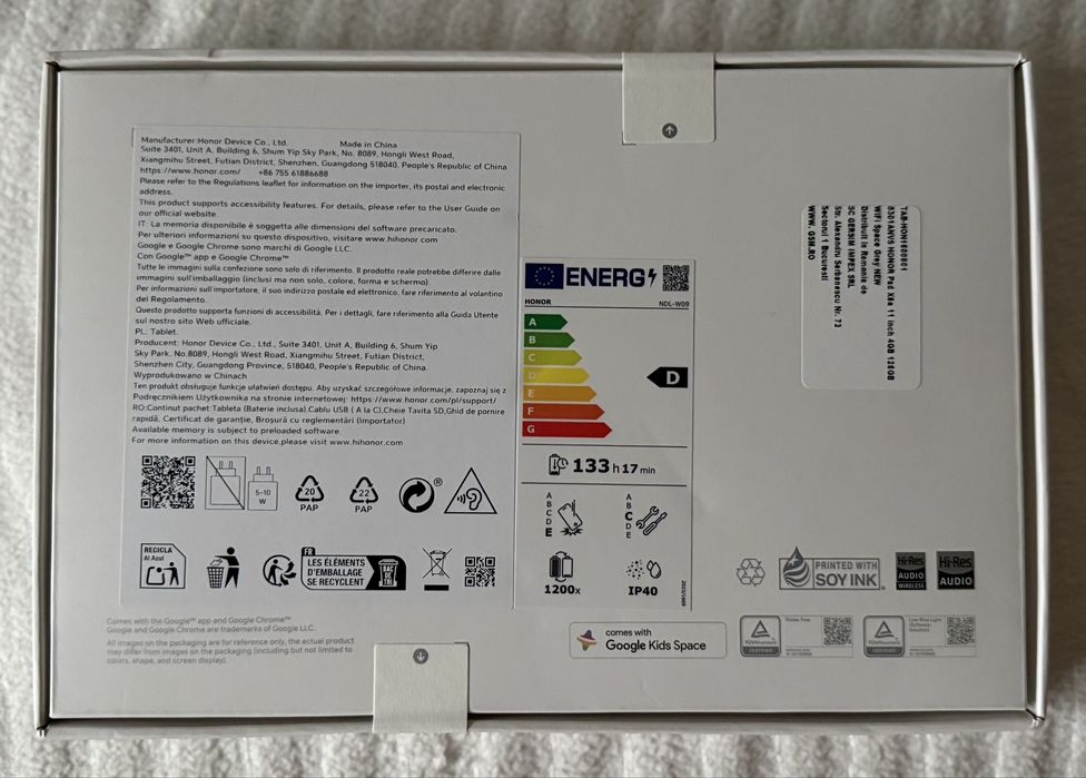 Honor Pad X8a 11 SIGILAT 2 Ani Garantie